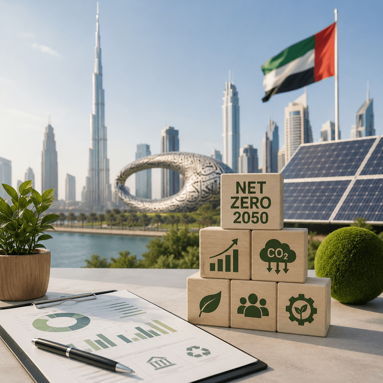 How Dubai Businesses Can Align with Net Zero 2050 Goals