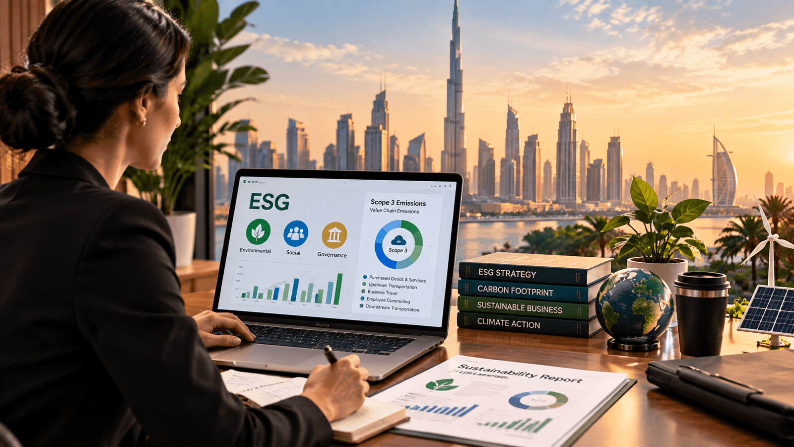 Mastering ESG Reporting and Scope 3 Emissions for Businesses in Dubai