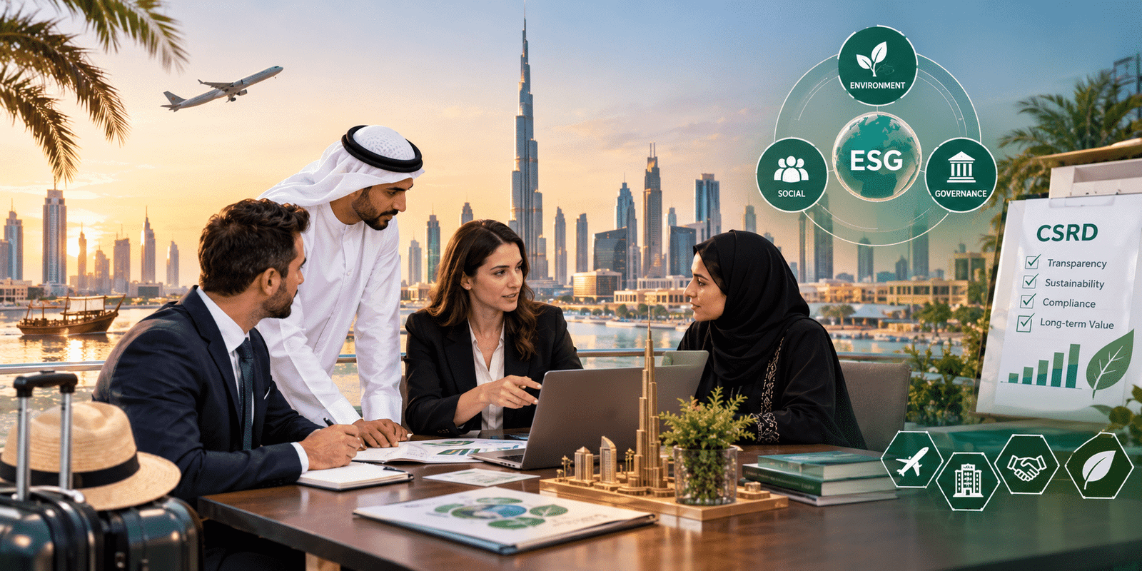 Navigating ESG Scope 3 & CSRD Reporting in Dubai: A Strategic Guide for Tourism and Business Leaders